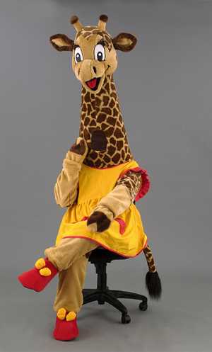 Costume Mascotte Girafe M1