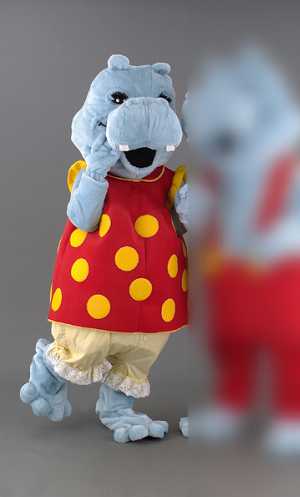 Costume Mascotte Hippopotame M1