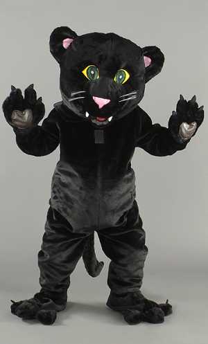 Costume Mascotte Panth�re Noire M1