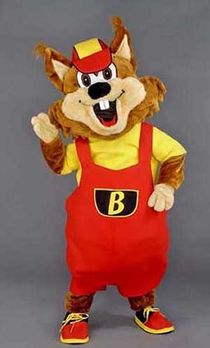 Costume Mascotte Personnage M4