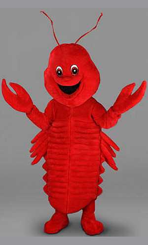 Costume Mascotte Crustac� M1