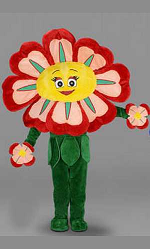 Costume Mascotte Fleur M3