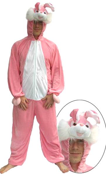 Costume Lapin Rose M1