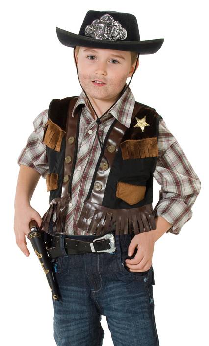 Costume Gilet de cow-Boy enfant-Texas G2