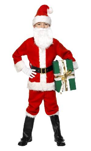 Costume Pere Noel Enfant-Petit Noel E10 - choix 2