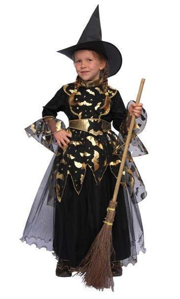 Costume Sorci�re Or