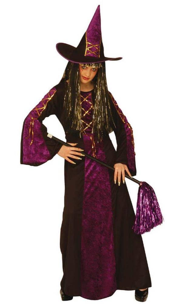 Costume Sorci�re E19 violet