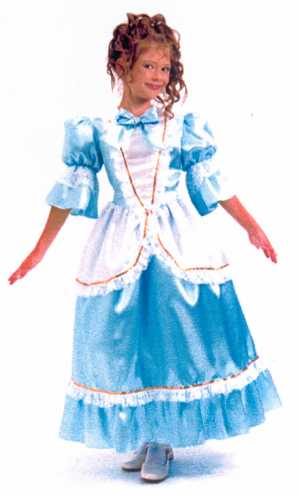 Costume Princesse bleue