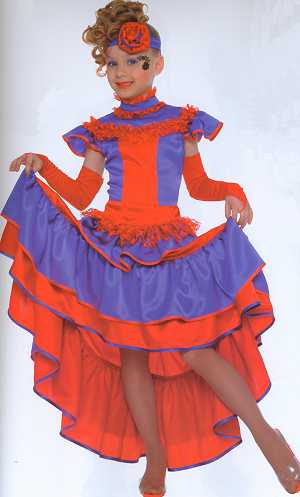 Robe Cancan Enfant D1