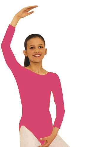 Costume Body enfant fushia D1