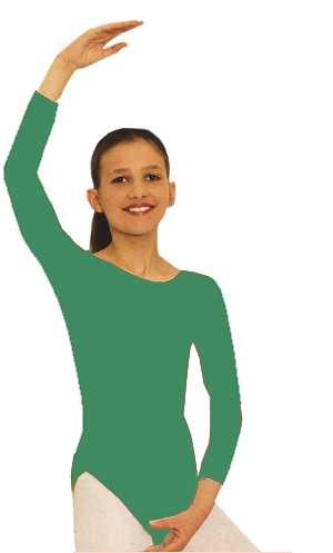 Costume Body enfant vert D1