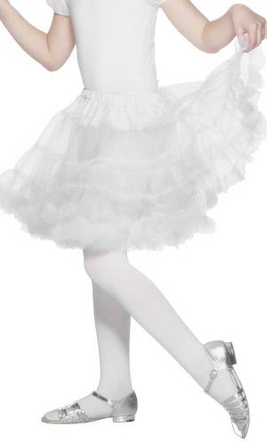 Jupon enfant blanc