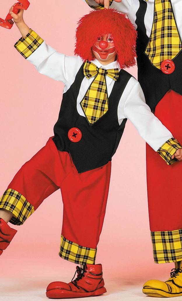 Costume Clown Auguste E1