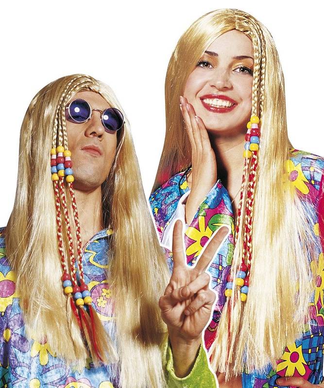 Perruques,P40055,Hippy mixte blonde