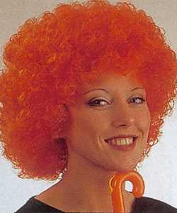 Perruques,P50011,Boucl�e orange