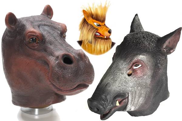 Masque animaux sauvages