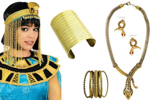 Bijoux déguisement Cléopâtre