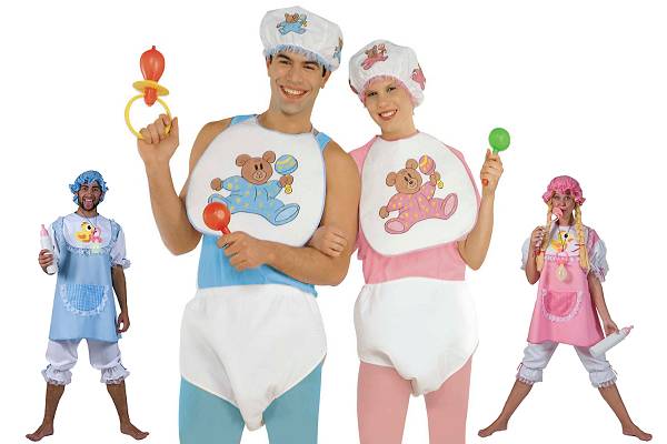 DÃ©guisement de bÃ©bÃ© pour adulte