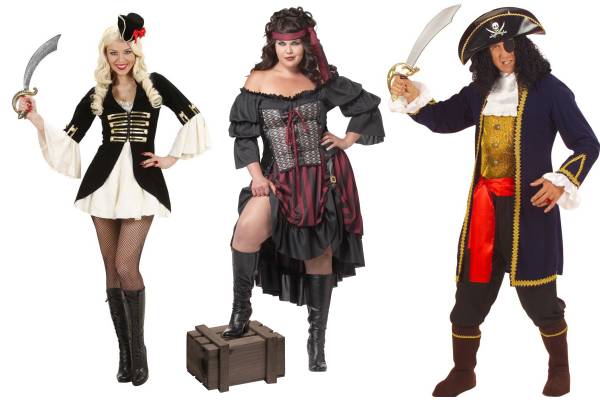 DÃ©guisement de pirate pour femme