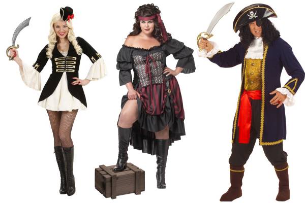 Déguisement de pirate pour femme