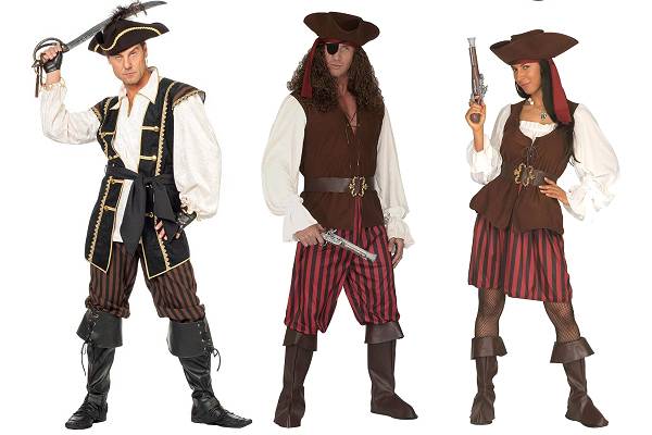 DÃ©guisement de pirate pour homme