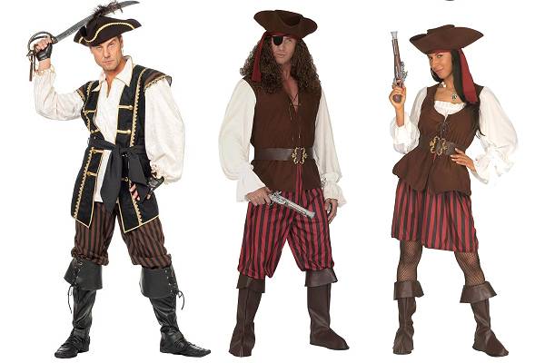 Déguisement de pirate pour homme