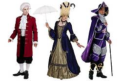 Costumes Epoque Adultes - 2 : Marquis-Marquises-Mousquetaires-Napoléon...