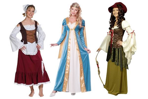 Costume médiévale femme
