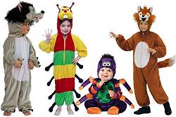 Costumes animaux de la forêt enfant