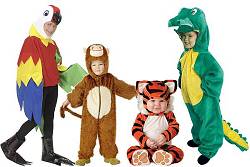 Costumes animaux de la jungle enfant