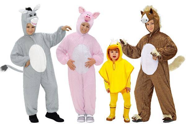 Costumes animaux de la ferme enfant