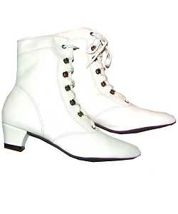 botte de majorette blanche