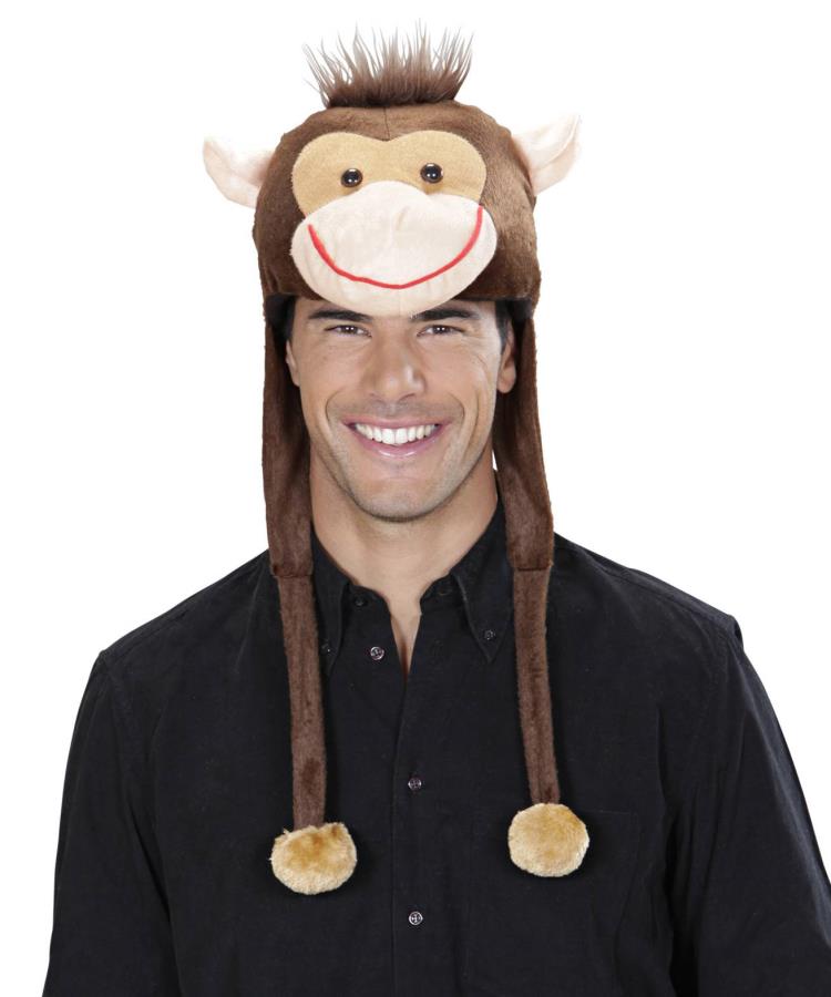 Chapeau-de-singe-sur-tête