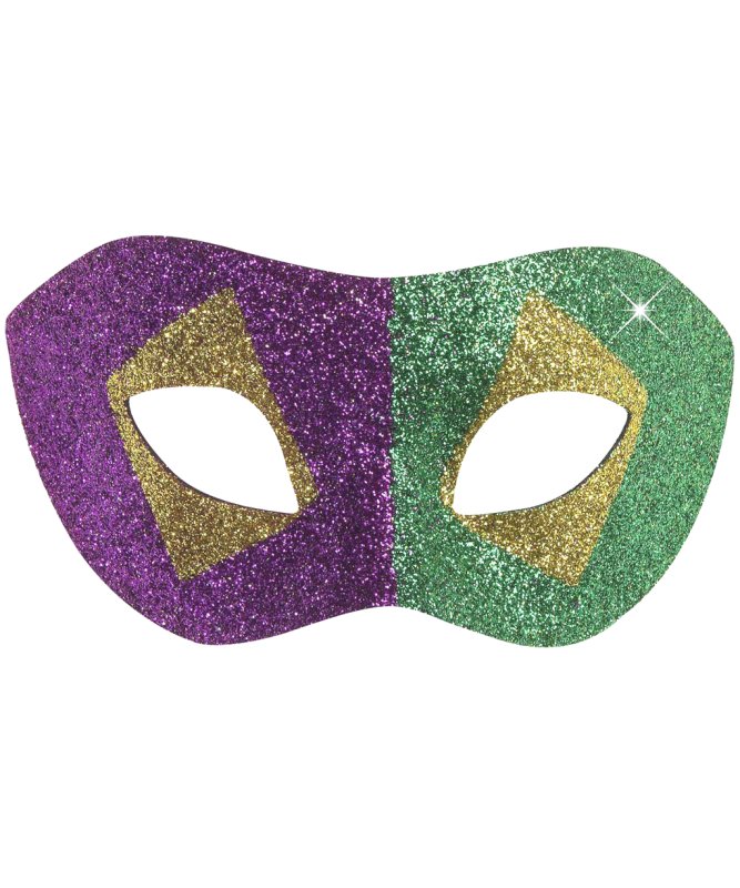Masque En Feutre 4 Pièces - Mascarade, Carnaval, Halloween - Accessoire Déguisement Homme Femme - Noir