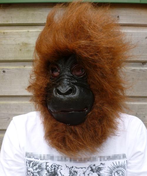 Masque-de-singe-chimpanzé