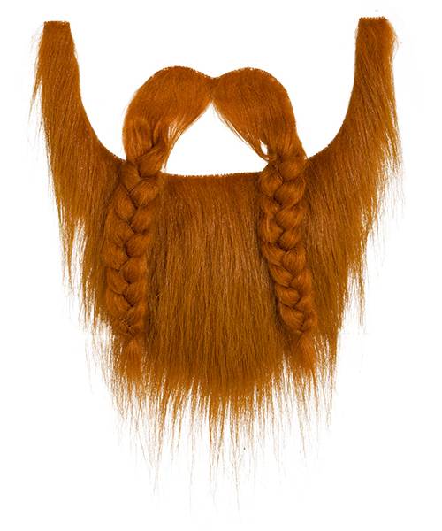 Barbe Viking Rousse Postiche De D guisement Ap0113 Atelier Mascarade