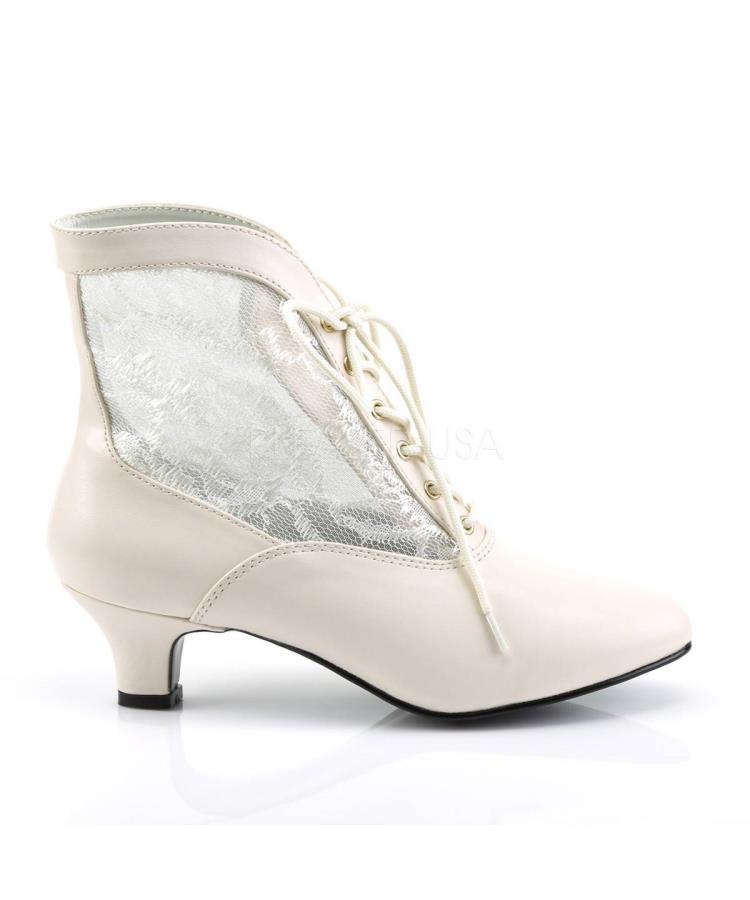 Bottines-blanches-pour-dame-1