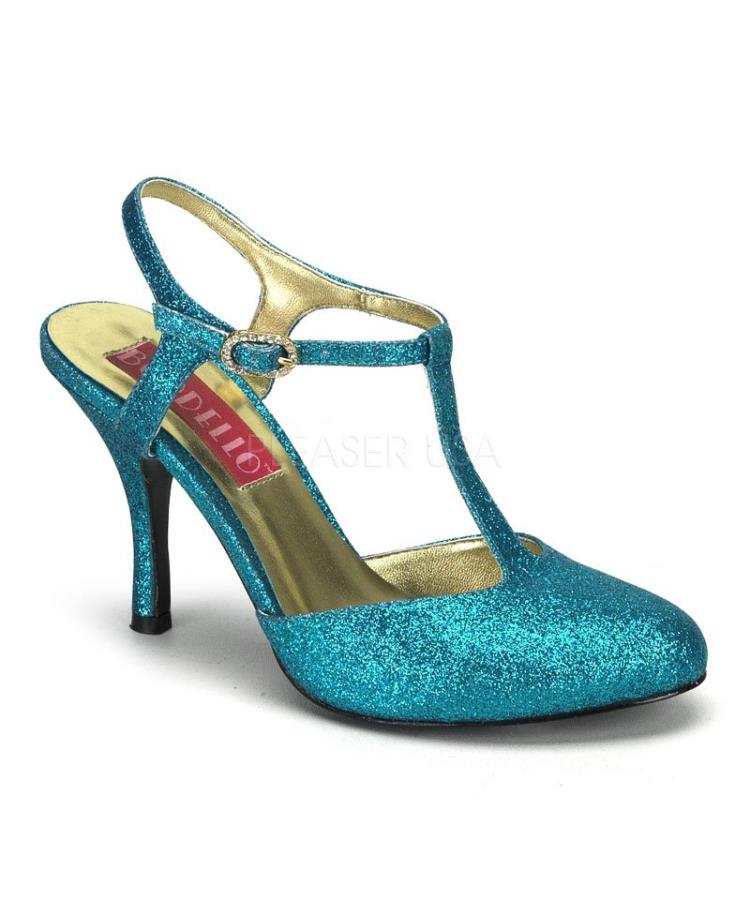 Chaussures-cabaret-paillettes-bleues