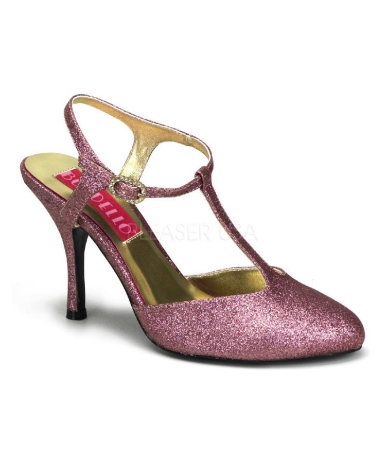 Chaussures-cabaret-roses-pailletÃ©es