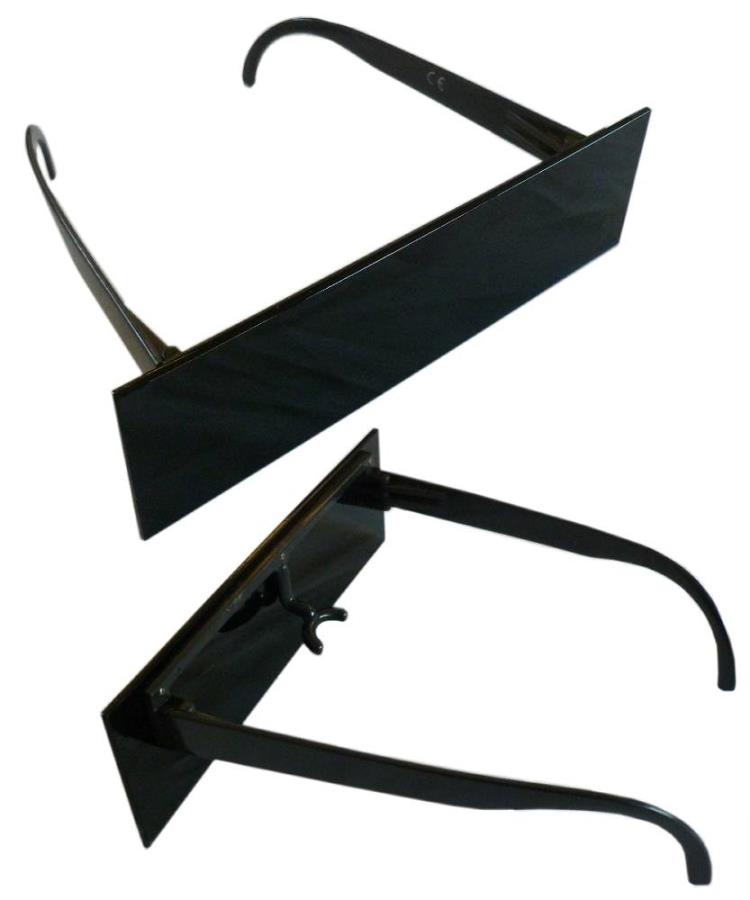 Cravate paillette noire - Accessoire de déguisement - Ax1616