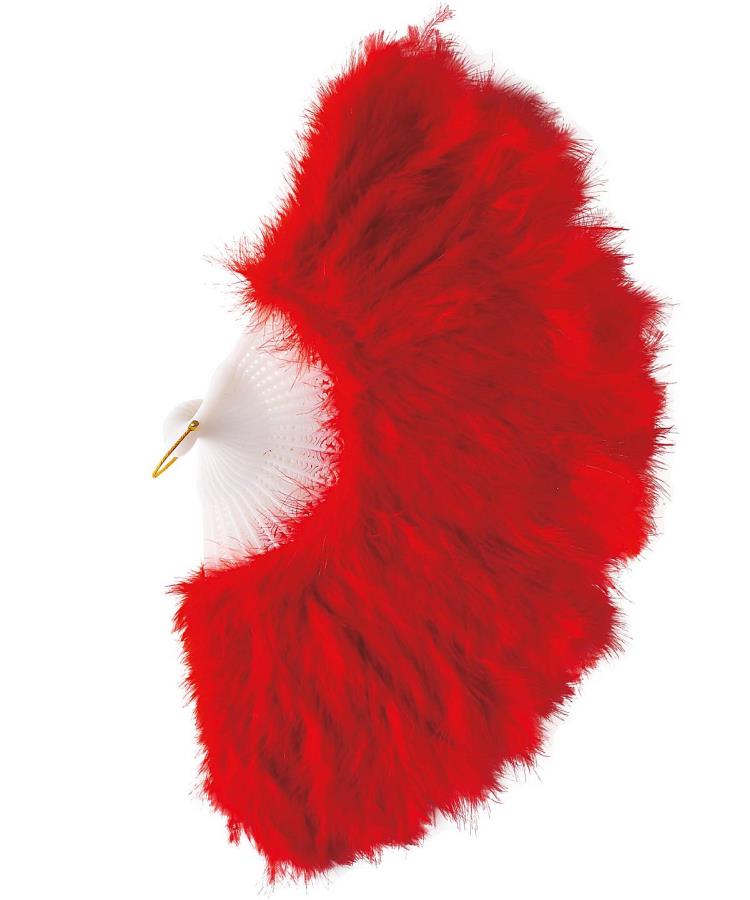 éventail-plumes-rouge