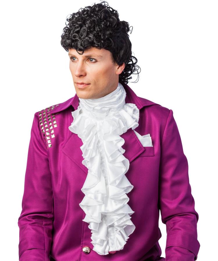 Jabot ultra long en satin Accessoire de déguisement Ax1595