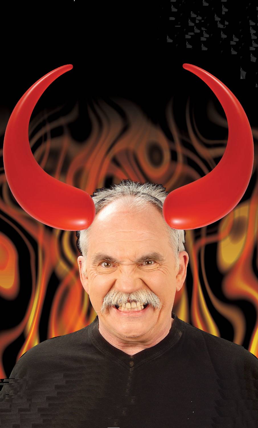 Bandeaux Cornes De Diable Halloween - 2 Pièces, Réglables, Rouge Et Noir, Pour Fête Déguisée
