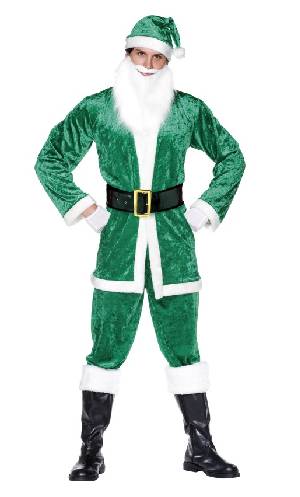 Costume-père-Noël-vert
