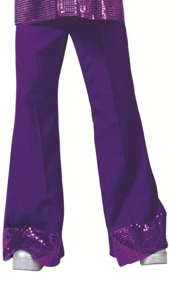 Pantalon-disco-violet