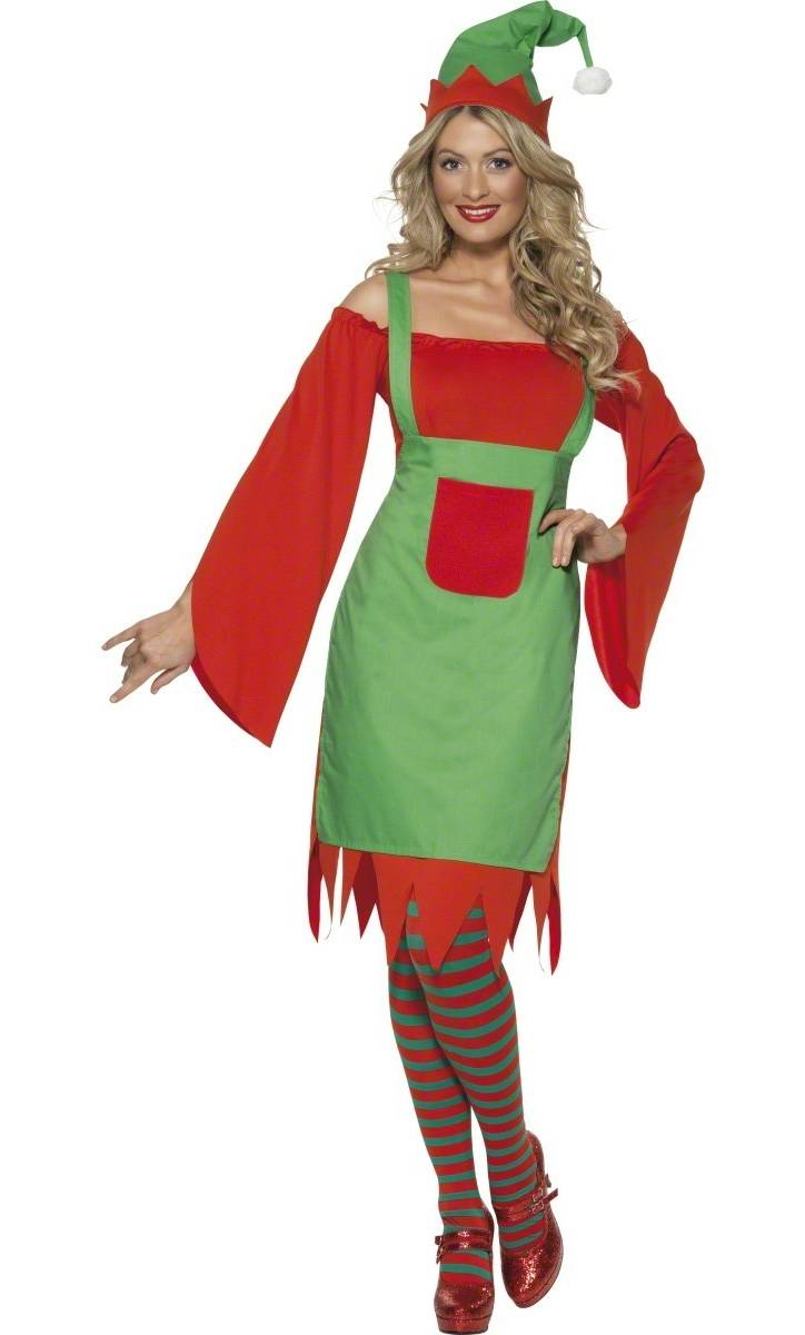 Costume-lutin-Noël-femme