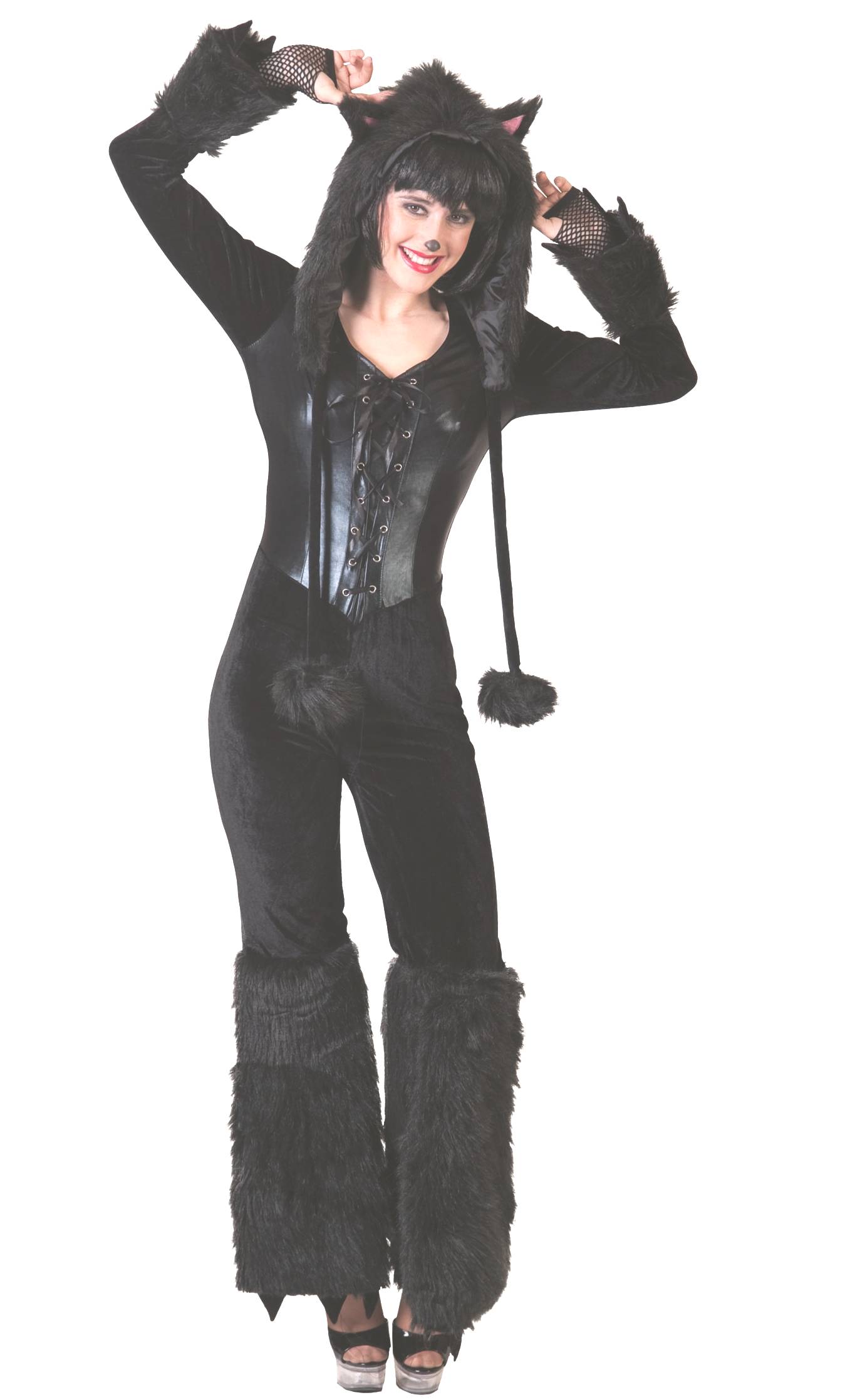 Costume Chat Noir F2 Déguisement Femme V29913 Atelier Mascarade