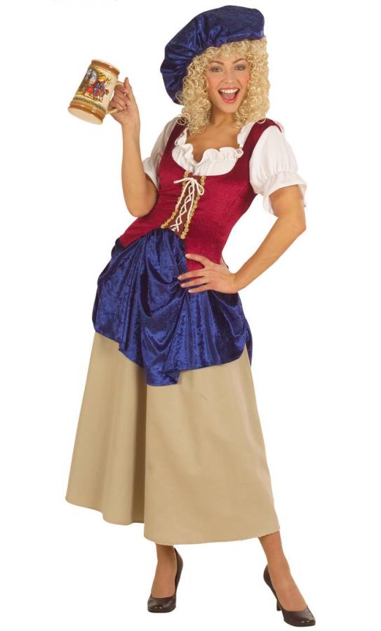 Costume-paysanne-femme-médiévale