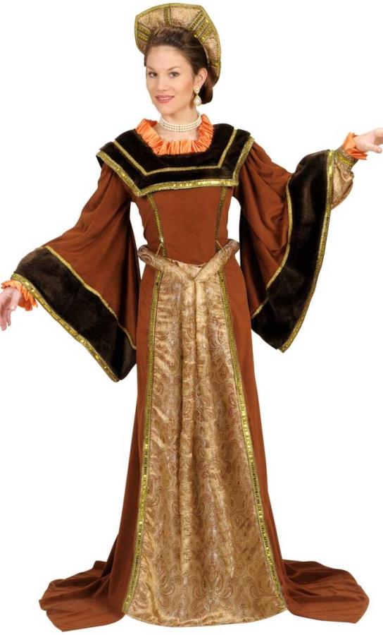 Costume-médiévale-anglaise-femme