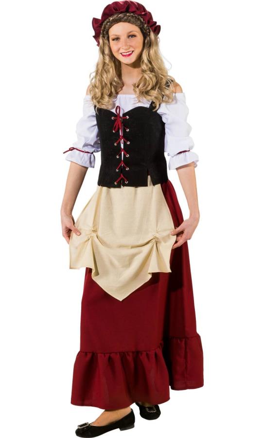 Costume-paysanne-médiévale
